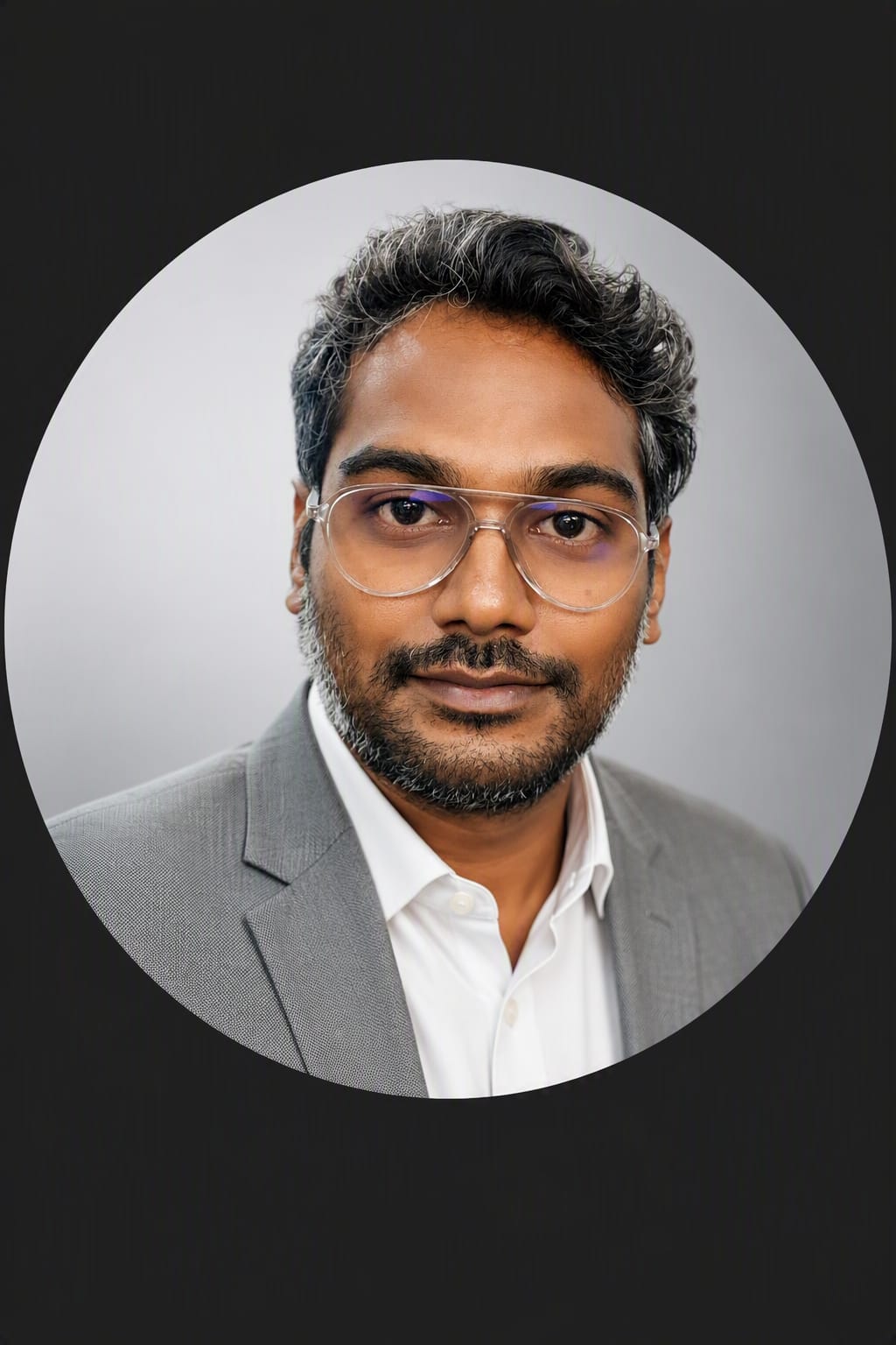 Portrait of Varatharajan, Director (Technical)